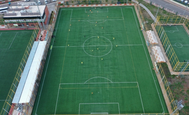 Şanlıurfa’da geleceğin futbolcuları yetişiyor