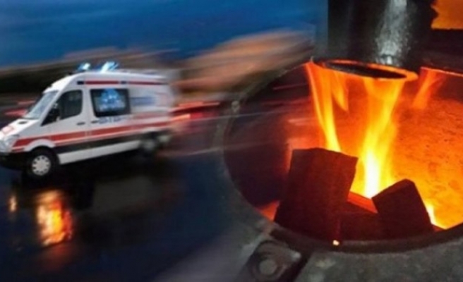 Halfeti’de soba  zehirlenmesi