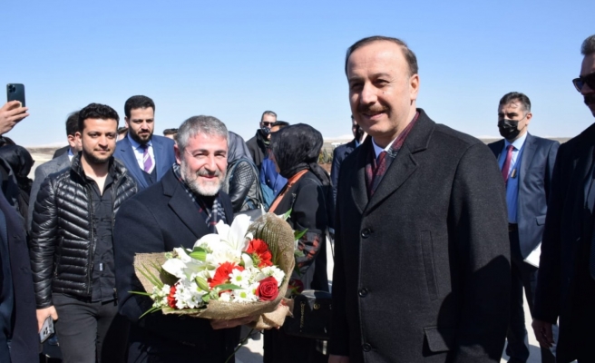 Bakan olarak ilk kez memleketinde