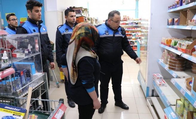 Haliliye’de marketlerde şeker denetimi