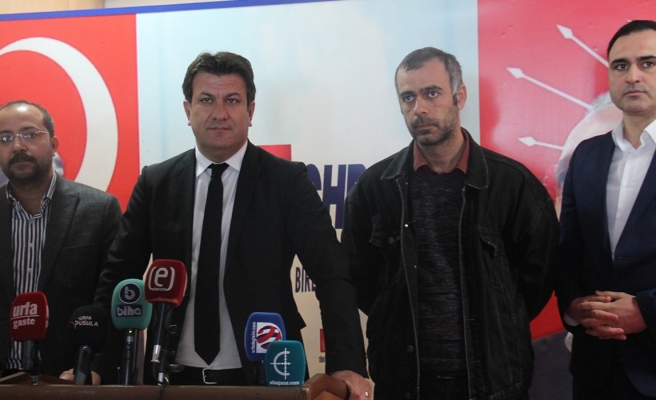 CHP Şanlıurfa İl Örgütü: Muharrem Aksan olayının takipçisiyiz!