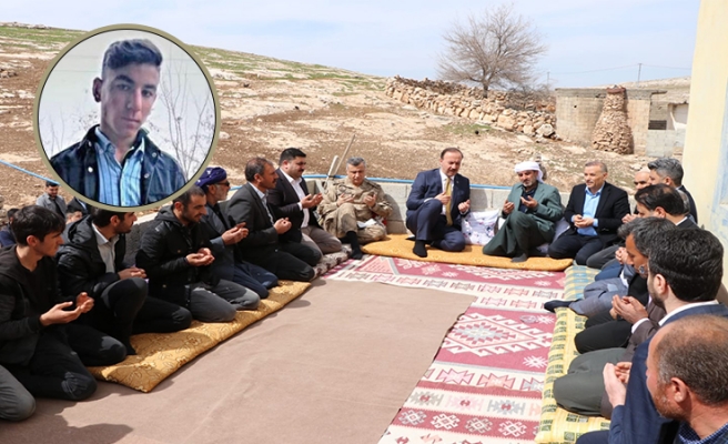 Vali Erin'den şüpheli şekilde ölen Aksem’in ailesine başsağlığı!
