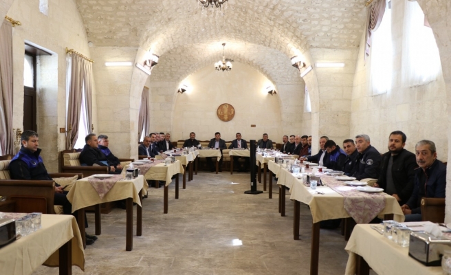 Zabıta müdürleri üçüncü kez toplandı