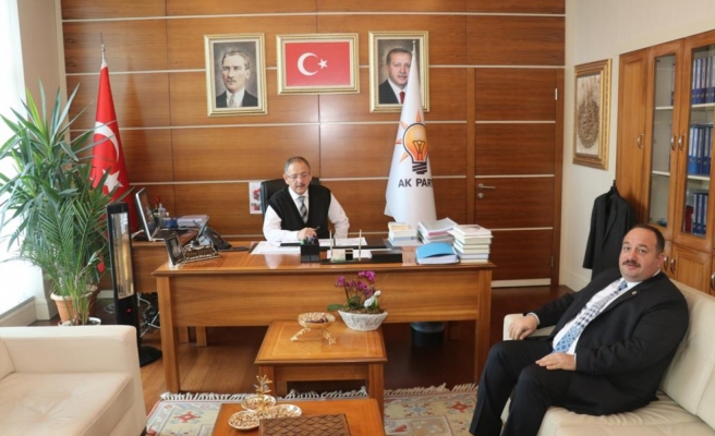 Başkan Ekinci, Özhaseki'yi ziyaret etti