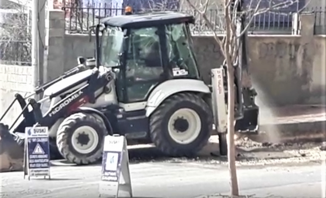 Urfa’da altyapı çalışmasında doğal gaz borusu patladı