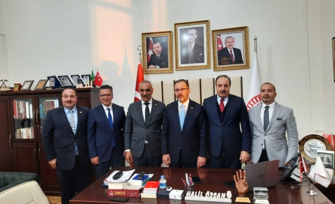 Başkan Ekinci başkent Ankara'da destek arayışında!