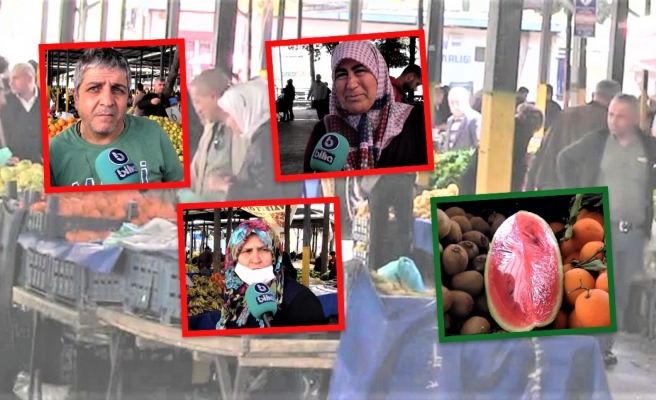 Vatandaş bakmakla yetiniyor