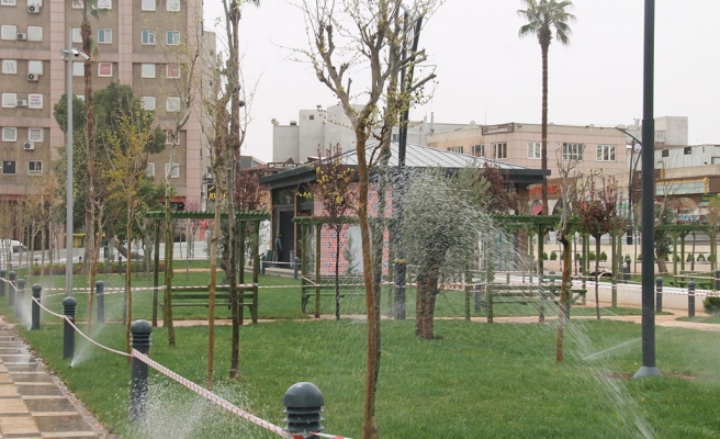 Cumartesi açılıyor! Yıkılan yer yeşil alana dönüştü