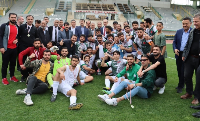 Şampiyon Akçakale Belediyespor oldu