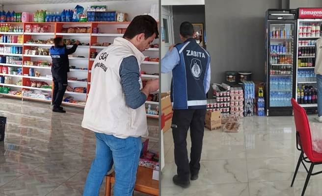 Halfeti’de zabıtadan gıda denetimi