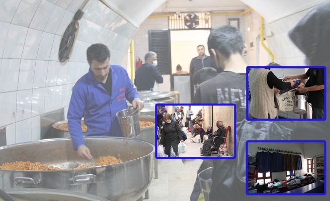 Aşevi binlerce yardıma muhtaç ailenin sıcak yemek kapısı