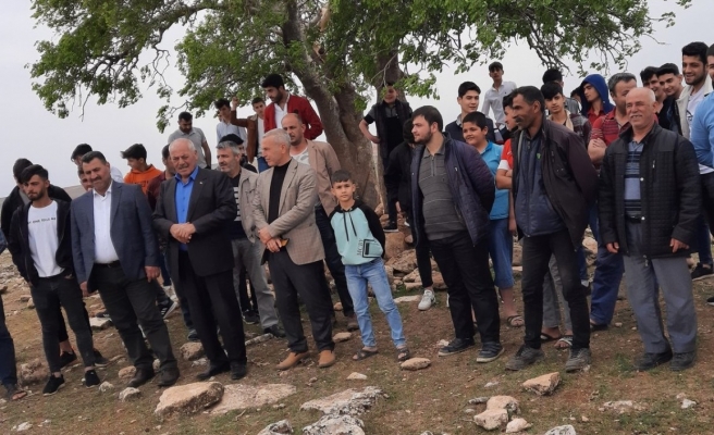 Bozova’da kurulacak olan kalker ocağına, vatandaş tepkili