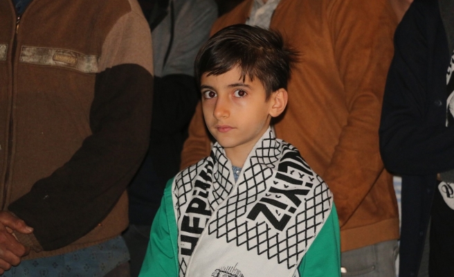 Şanlıurfa’da Mescid-i Aksa saldırılarına tepki