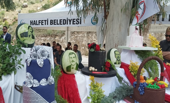 Halfeti'de meyve yemekleri festivali düzenleniyor