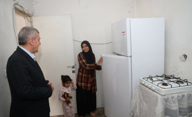 Büyükşehir’in desteğiyle evleri yenilendi