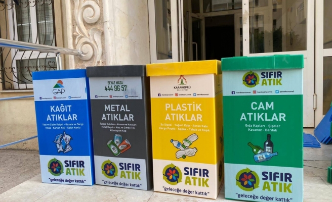 Karaköprü’de geri dönüşüm seferberliği