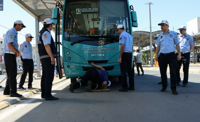 Zabıtadan havalı korna denetimi
