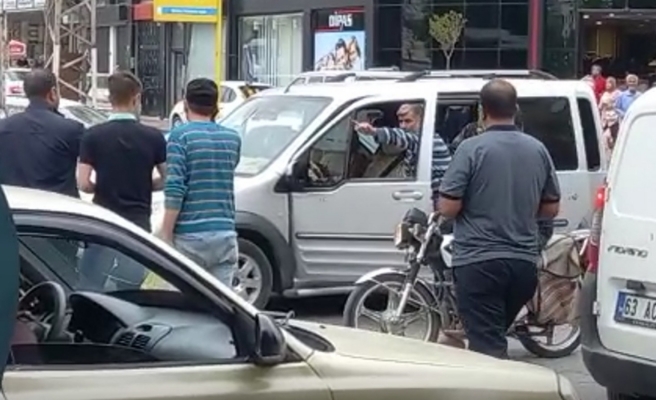 Şanlıurfa’da yol verme tartışması!