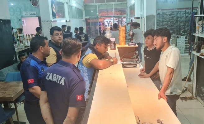 Akçakale’de oyun salonları denetlendi