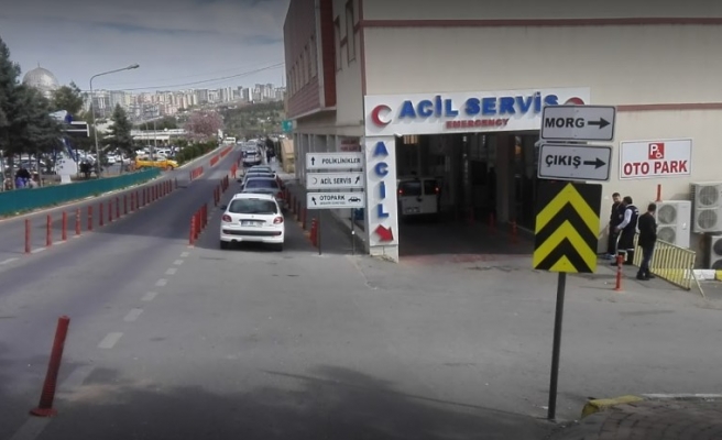 Şanlıurfa'da olumsuz hava şartlarından hastane de etkilendi