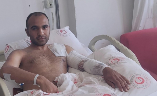 Pençe-Kilit Operasyonu'nda yaralanan Urfalı askerin tedavisi sürüyor