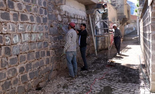 Siverek'te tarihi sokaklar restore ediliyor