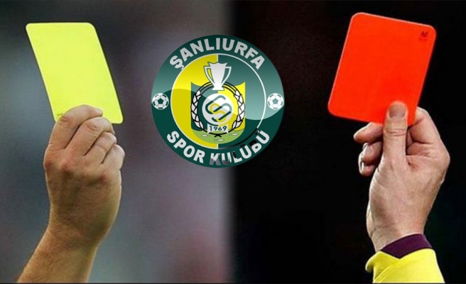 Şanlıurfaspor'un kart raporu