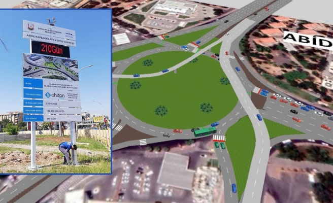 Şanlıurfa'da kavşak için geri sayım başladı