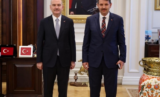 Şanlıurfa'nın yeni valisi Ayhan, Bakan Soylu’yu ziyaret etti