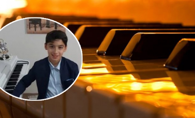 Urfalı minik piyanist uluslararası yarışmada finale kaldı