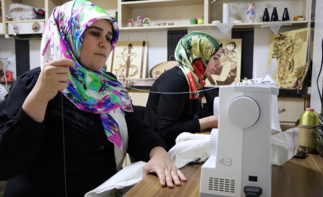 El becerilerini geliştiren kadınlar aile bütçesine katkı sağlıyor