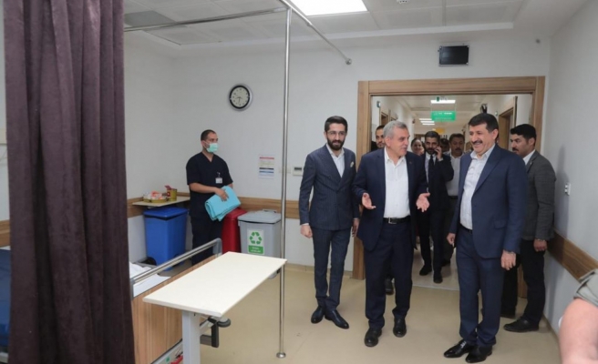 Beyazgül Özel Nev Hospital Hastanesini ziyaret etti
