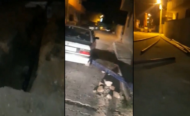 Altyapı çalışmasında uyarı levhası unutuldu!