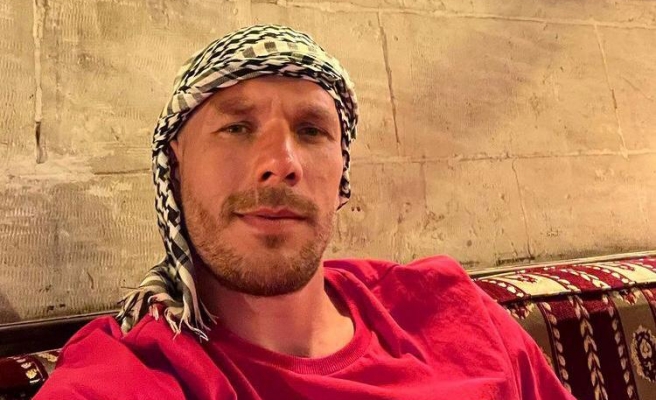 Podolski Urfa'da sıra gecesinde eğlendi