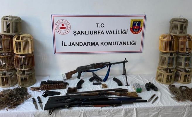 Suruç'ta kaçak silah operasyonu