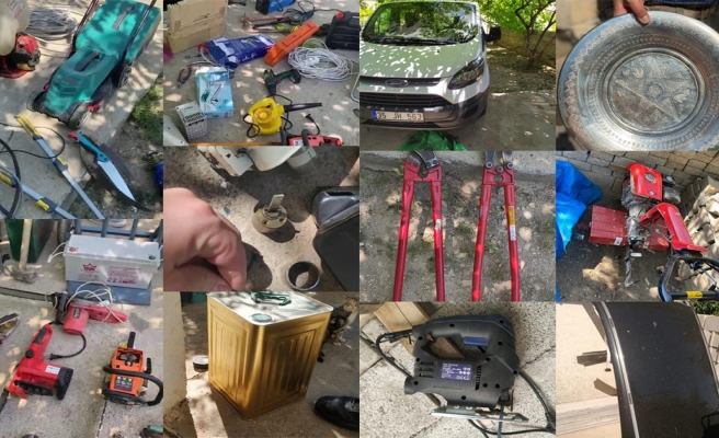 Bağ evi hırsızları JASAT'tan kaçamadı