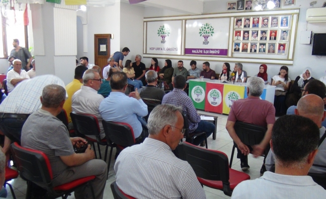 HDP Şanlıurfa teşkilatından ‘Kobani’ nöbeti