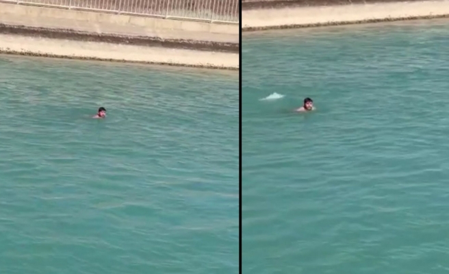 Yasak dinlemeyen gençlerin tehlikeli serinleyişi