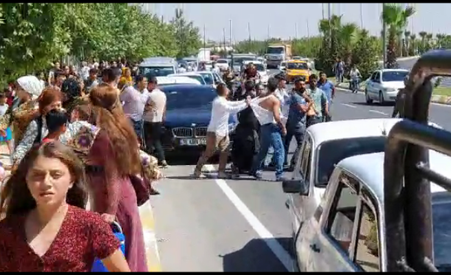 Haliliye’de yaşanan kavgada ortalık savaş alanına döndü!