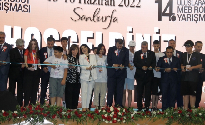 Uluslararası robot yarışması Urfa’da başladı