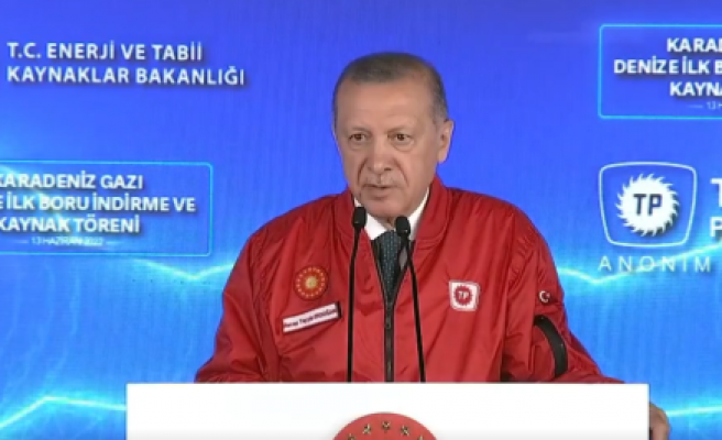 Cumhurbaşkanı Erdoğan: 2023'te Karadeniz gazı sisteme girecek