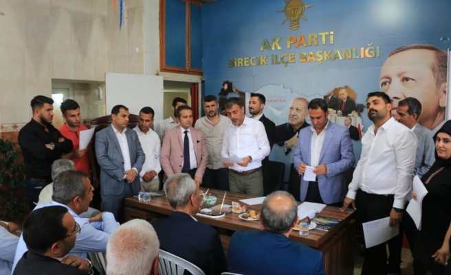 AK Parti Birecik'te temayül tamam! İşte başkan aday adayları