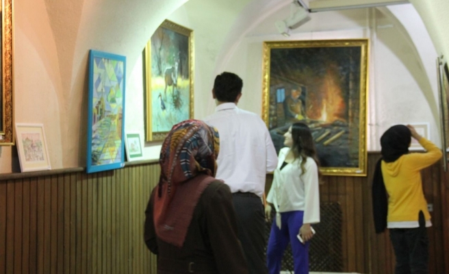 Sanat sergisi açıldı