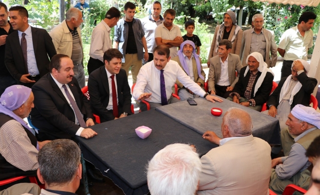 Vali Ayhan, Viranşehir’de çalışmalar hakkında brifing aldı