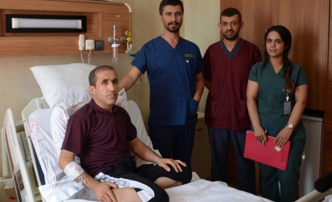 Mide tüp haline getirilip yemek borusuna bağlandı