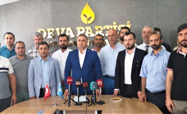 Urfa DEVA yönetiminden Yeneroğlu’na destek