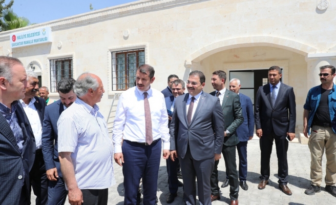 Vali Ayhan, Haliliye’de yapımı tamamlanan tesisleri inceledi