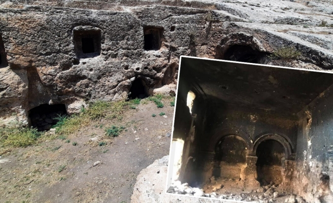 Urfa'da dünyanın ilk manastırında utandıran manzara