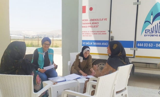 Eyyübiye’de binlerce kadına genel sağlık taraması yapıldı