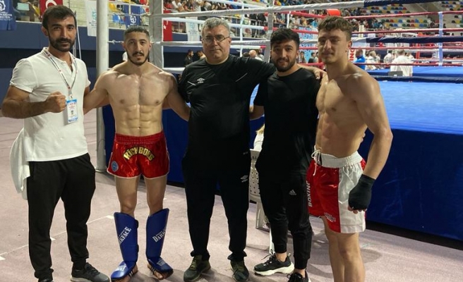 Haliliye'nin sporcuları altın madalyayla dönüyor